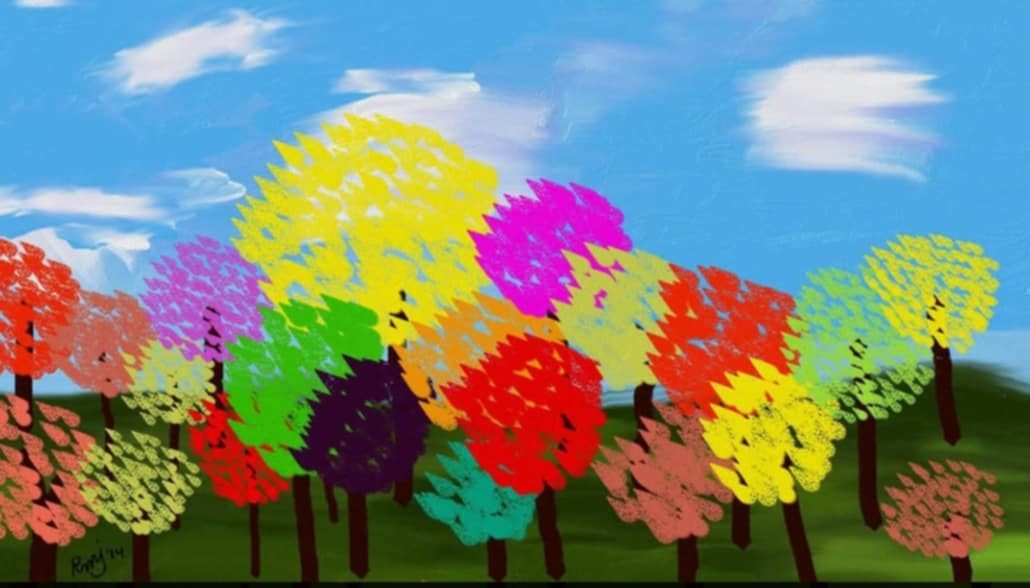 In the black and white of life, I see vibrant hues